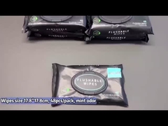 Custom Logo Extra-Large Adult Wet Wipes With Vitamin-E & Aloe Septic And Sewer Safe (Zaczerwiona na zamówienie)