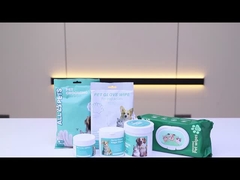 6 PCS Nieuczyste, dodatkowo grube, wodne chusteczki EDI do kąpieli dla psów i kotów